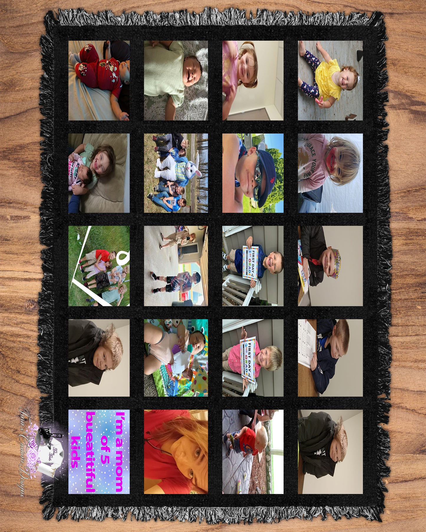 20 Panel Photo Blanket