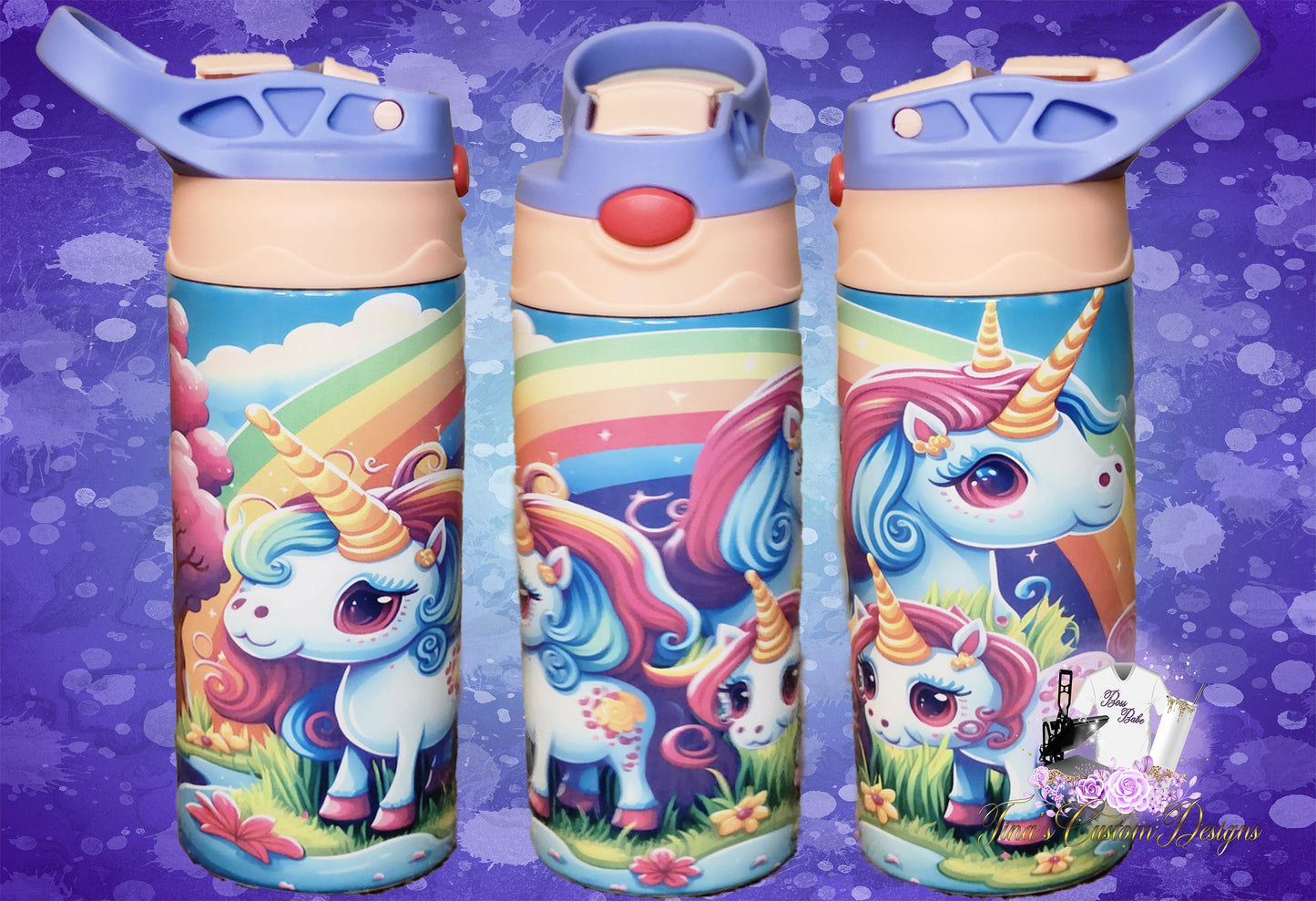 Rainbow Colorful Adorable Ponies