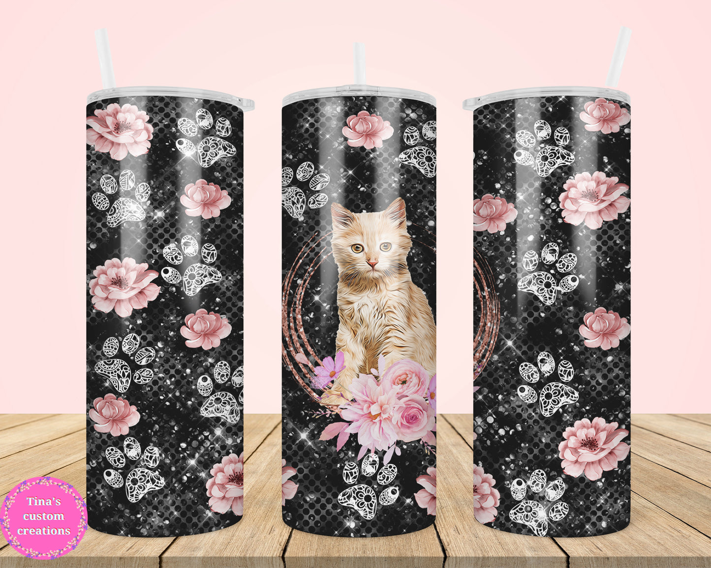 Cat Tumbler 20oz tumbler