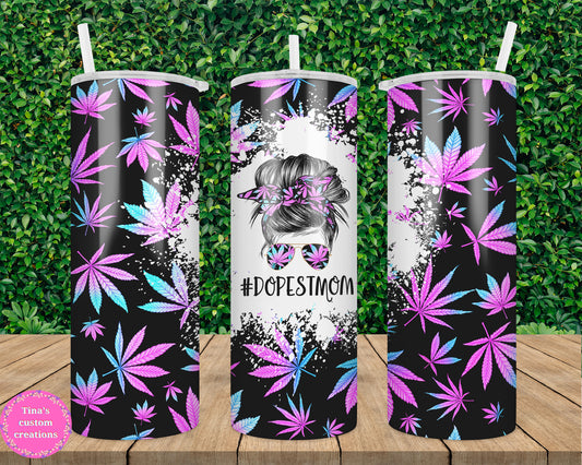 Dopest Mom 20oz Tumbler