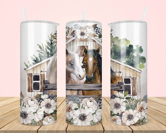 Horses 20oz Tumbler