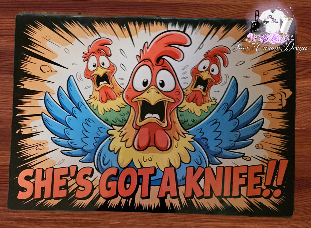 She's Got A Knife