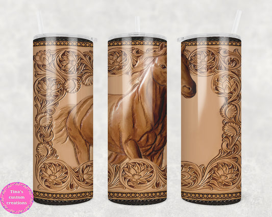 Vantage hourse 20 oz Tumbler