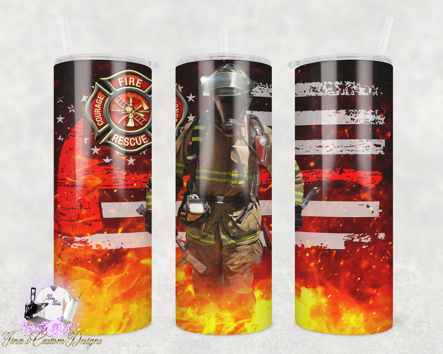 Firefighter 20oz Tumbler